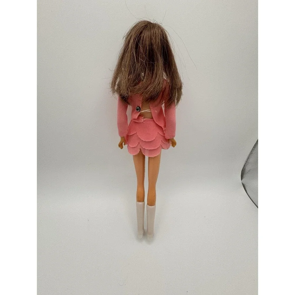 Vintage 1968 Princess‎ Grace Doll Hong Kong Clone Pink Dress White Boots